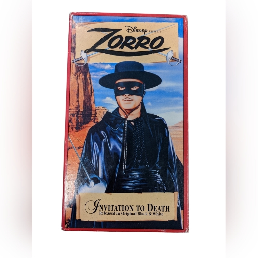 Zorro Invitation to Death VHS